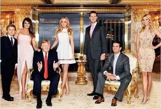 美国新总统特朗普:我用这些方法,培养了5个出色的儿女